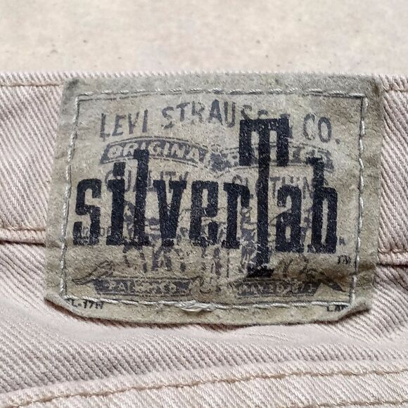 Vintage 90s Levi's Silvertab Made in USA Loose Y2K Jeans Size 38x32 (Fits 36x31) - Picture 6 of 13